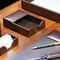 Dacasso Dark Brown Bonded Leather 4" x 6" Memo Holder AG-3609 - alternate 9